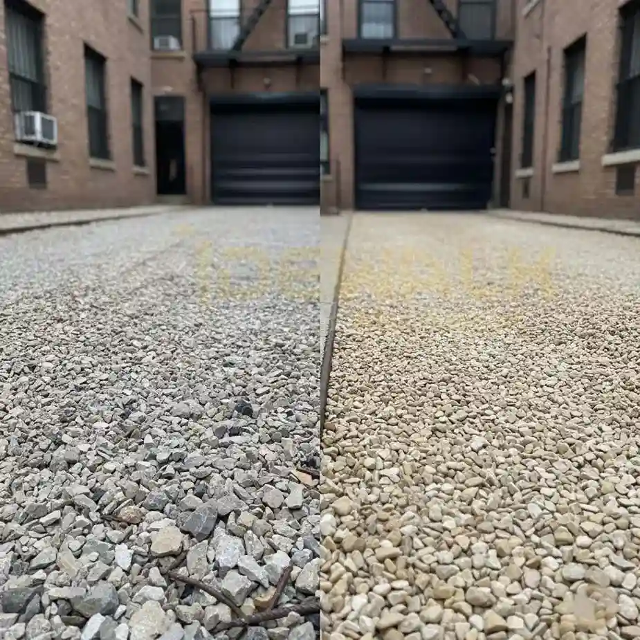 concrete driveway